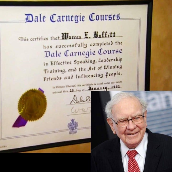Warren Buffet: “In My Office You Will Only See My Dale ...