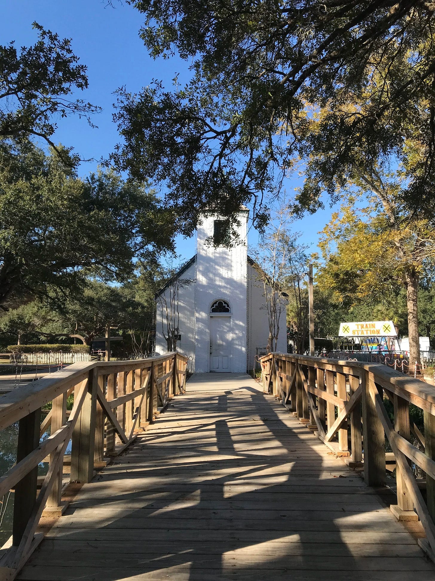  Community church of a typical Arcadian Village from LARC’s Arcadian Village, Lafayette, LA 