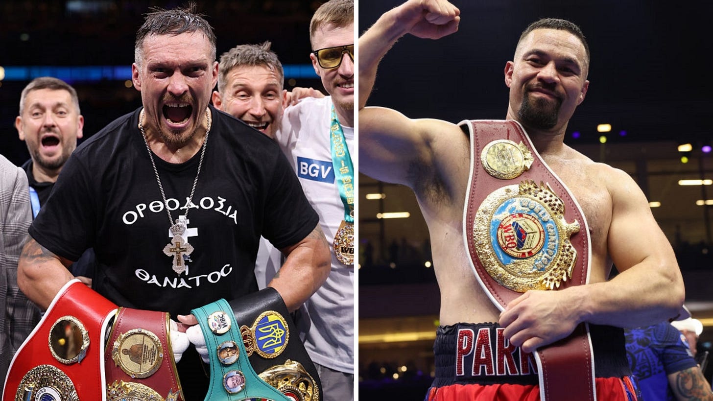 Oleksandr Usyk: WBO orders undisputed champion to face Joseph Parker - BBC  Sport