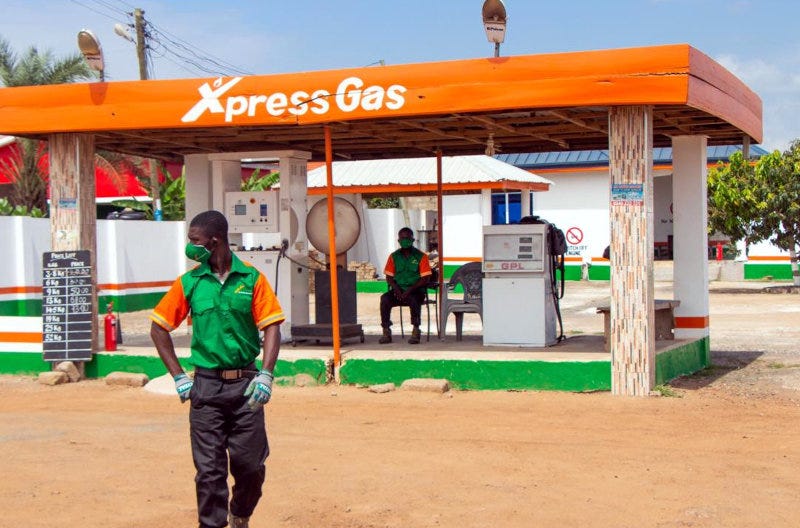 Xpress Gas owns three LPG refill stations and serves a network of 53 third-party-owned stations across all the regions of Ghana.