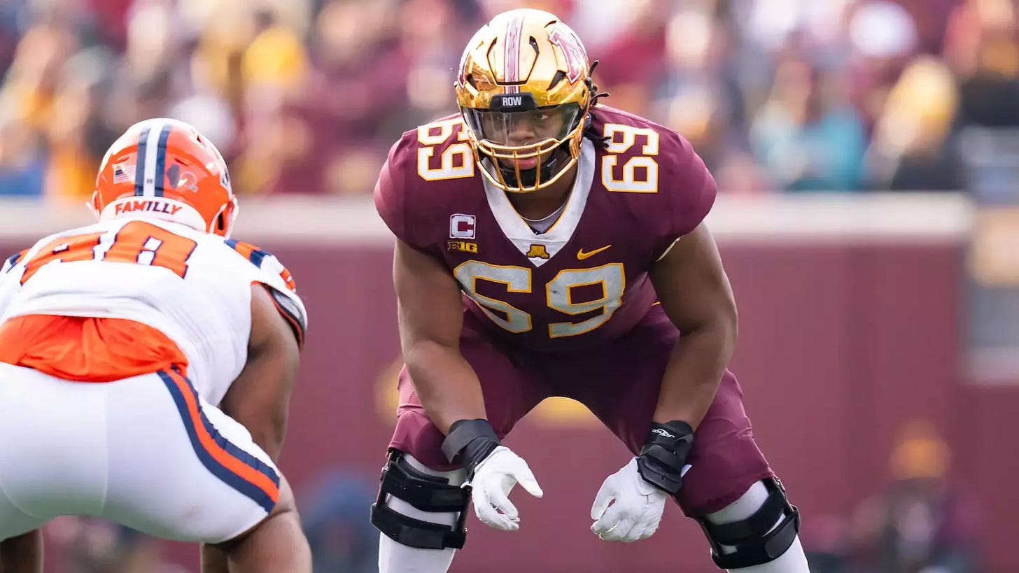 Ersery Named to Lombardi Award Watch List - University of Minnesota  Athletics