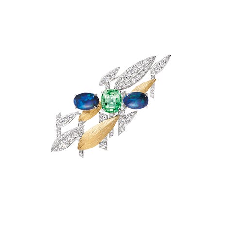 Jewels from Chaumet's Bamboo high jewellery collection.
