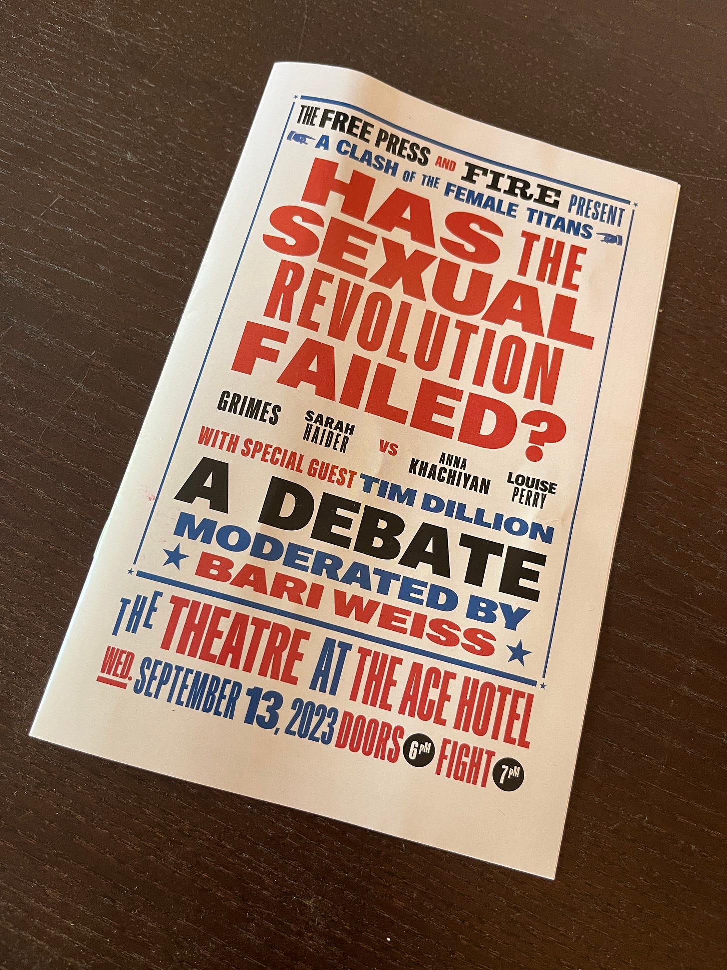 Bari Weiss' big debate with The Free Press and FIRE  in Los Angeles showed that while the sexual revolution didn't fail, the mainstream media did. 