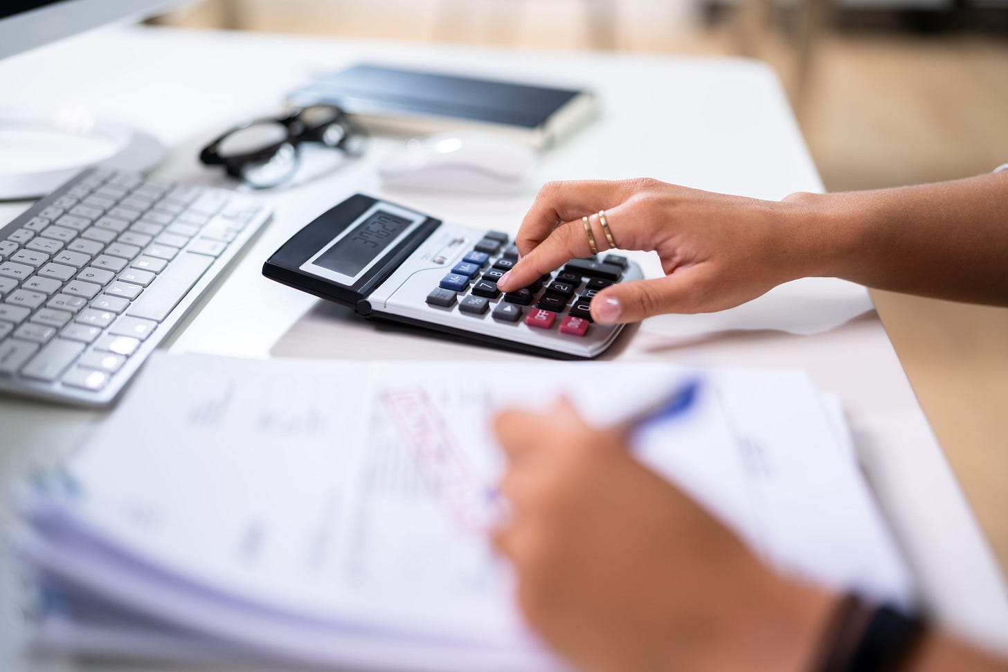 A calculator