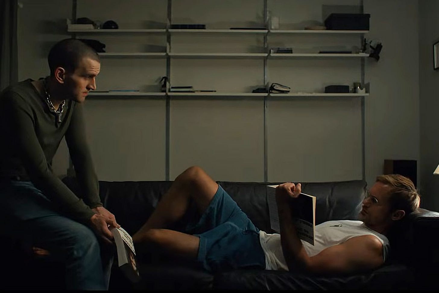 Pillion' Trailer: Alexander Skarsgård Bares It All Alongside a Submissive Harry Melling Pillion' Trailer: Alexander Skarsgård Bares It All Alongside a Submissive Harry Melling