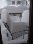 snowy deck