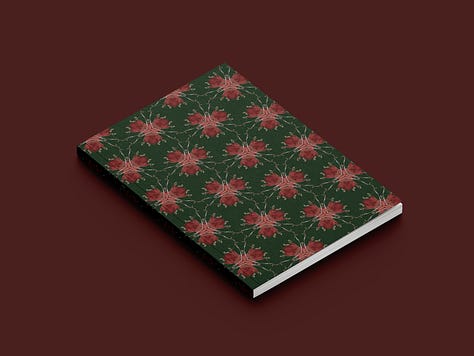 winter season notebooks covers