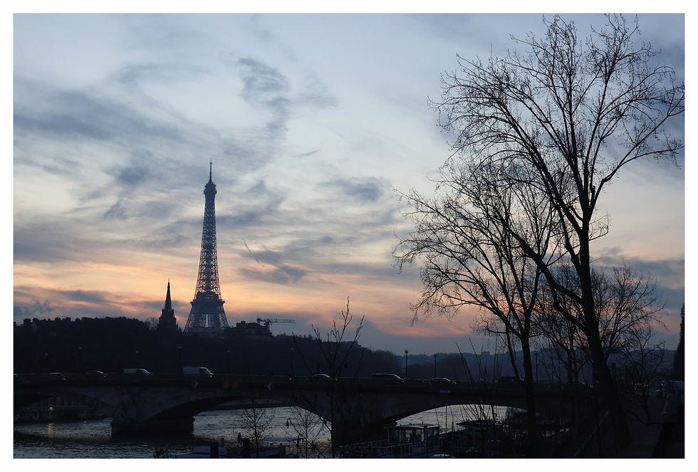 Eiffel Tower at Dusk, Paris | Odic-OriginalDesignInnovationCreativity