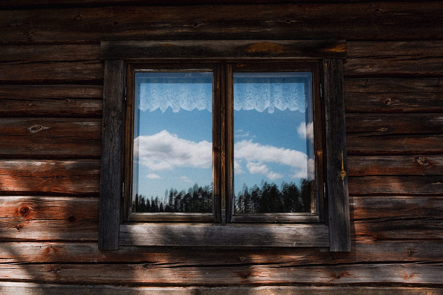 old finnish sauna in eastern finland