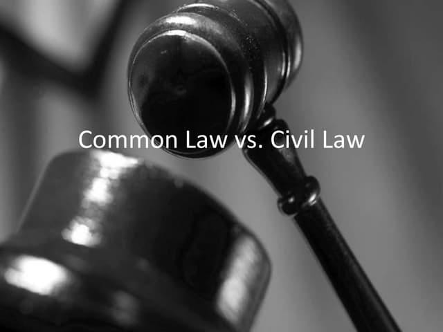 Common-Law Instinct vs. Civil-Law State