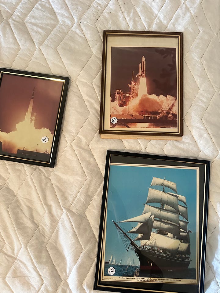 A random assortment of estate sale finds