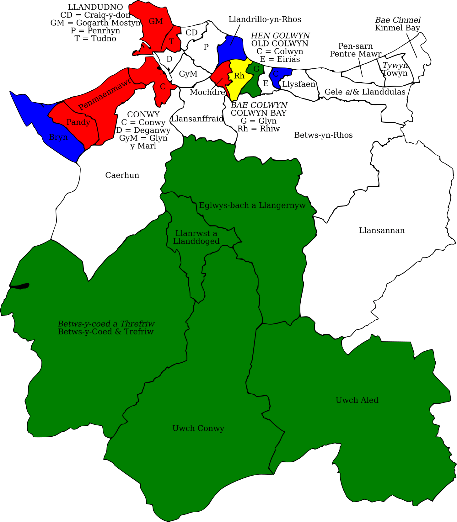 Conwy, 2022