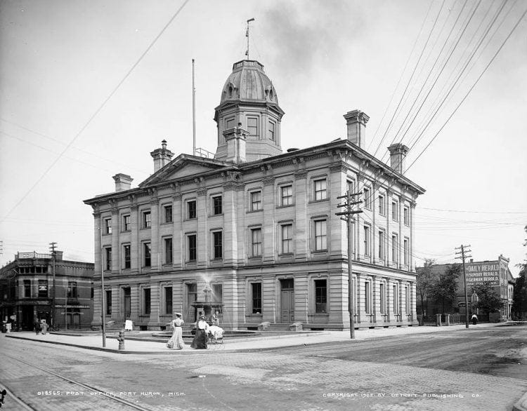 Post Office, Port Huron, Mich