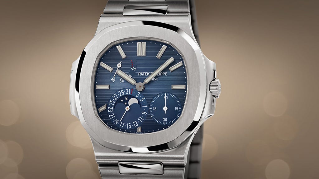 Patek Philippe | Nautilus Moon Phase Stainless Steel Watch 5712/1A-001