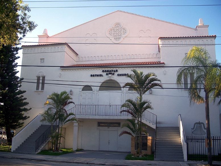 Greater Bethel AME Church today.