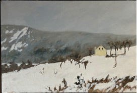 A house in the snow

Description automatically generated