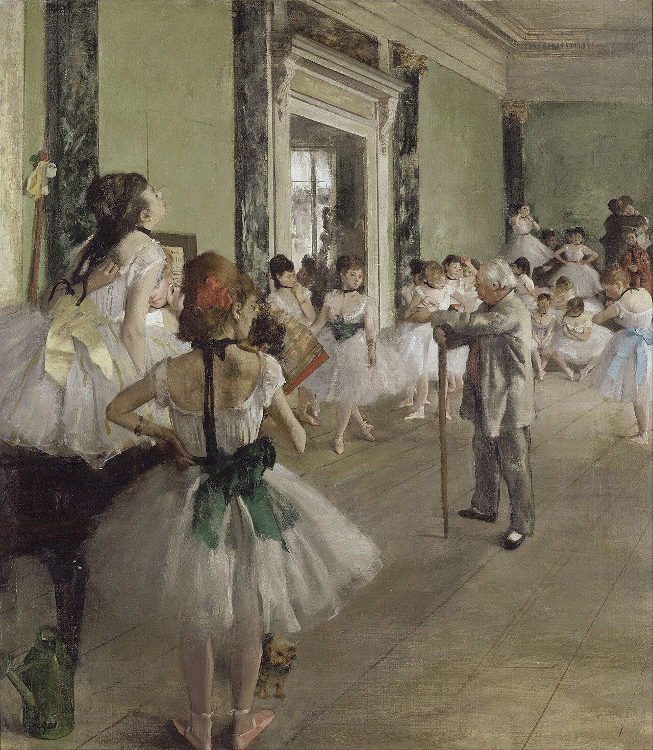 Edgar Degas, The Dance Class, 1874 Edgar Degas, The Dance Class, 1874