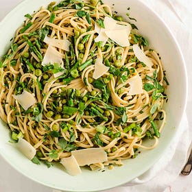 A Super Speedy Spring Pasta Recipe