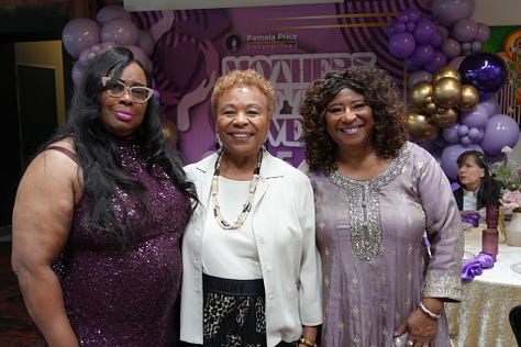 Historic Photos of Elaine Brown, Angela Davis, Fania Davis, Dr. Vicki Alexanda, Hon. Barbara Lee, Rev. Wanda Johnson, Hon. Pamela Price, Katy Polony, Artist Nannette Harris
