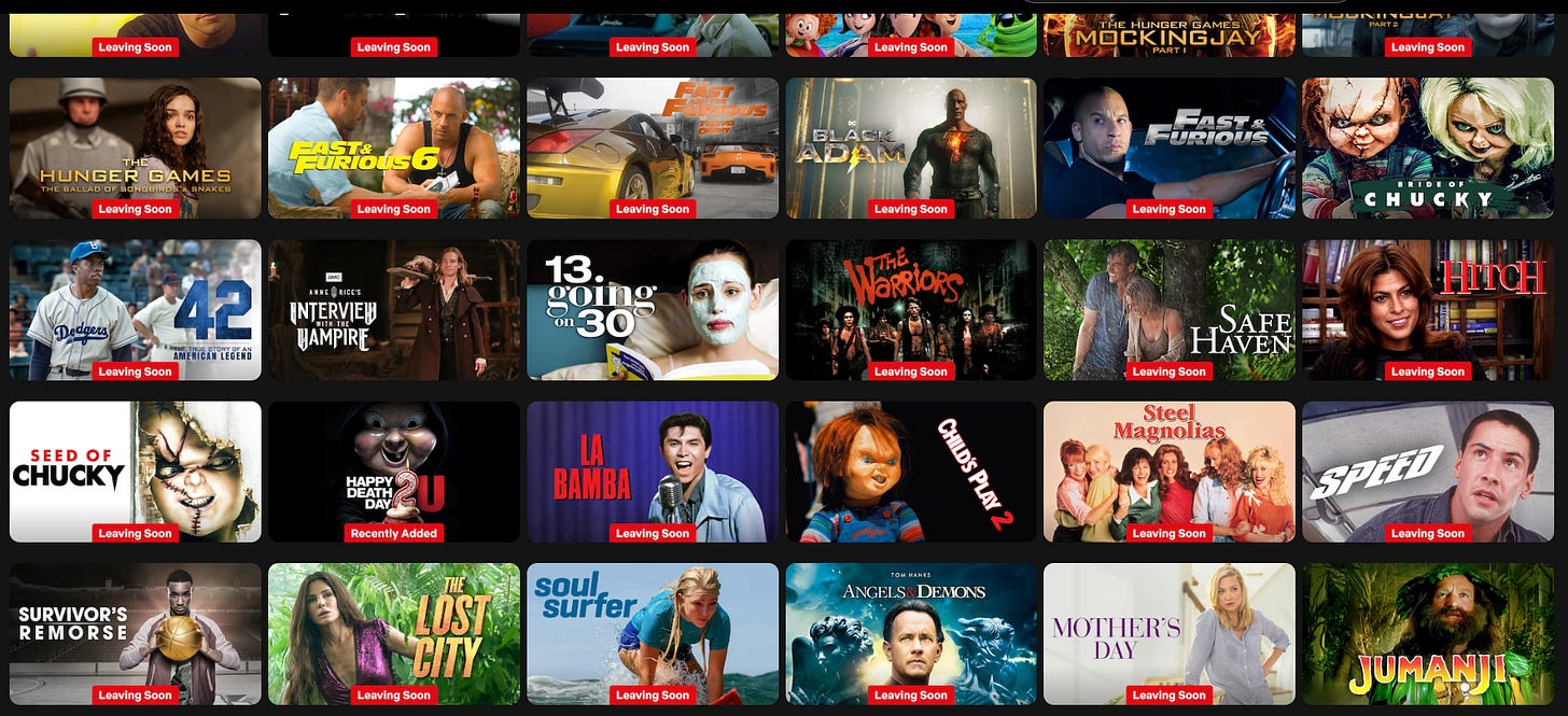 Netflix Leaving Soon | Physical Media is back | That 80s Dude