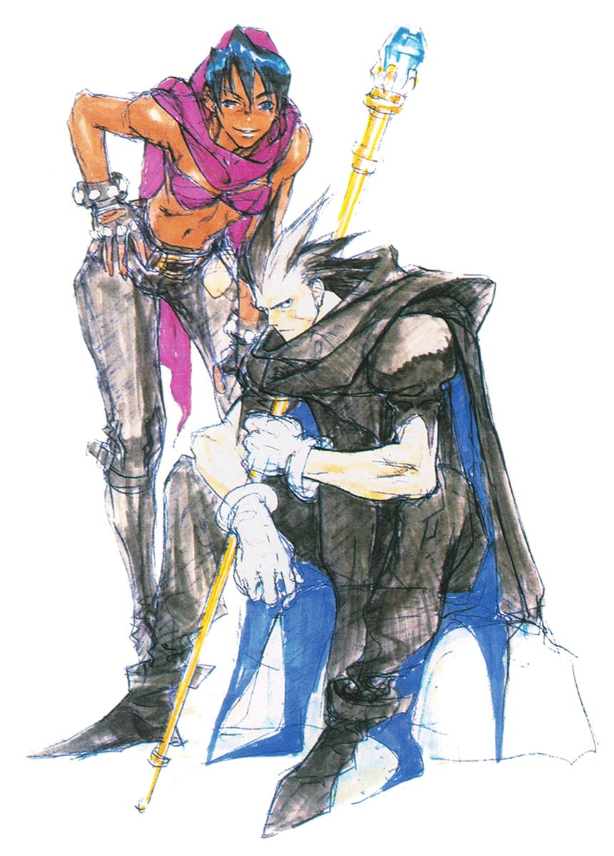 Thief and Magic-User Art from Dungeons & Dragons: Shadow over Mystara