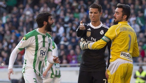 cristiano ronaldo anger bulge sets in with real madrid vs cordoba 2015 images cristiano ronaldo anger bulge sets in with real madrid vs cordoba 2015 images