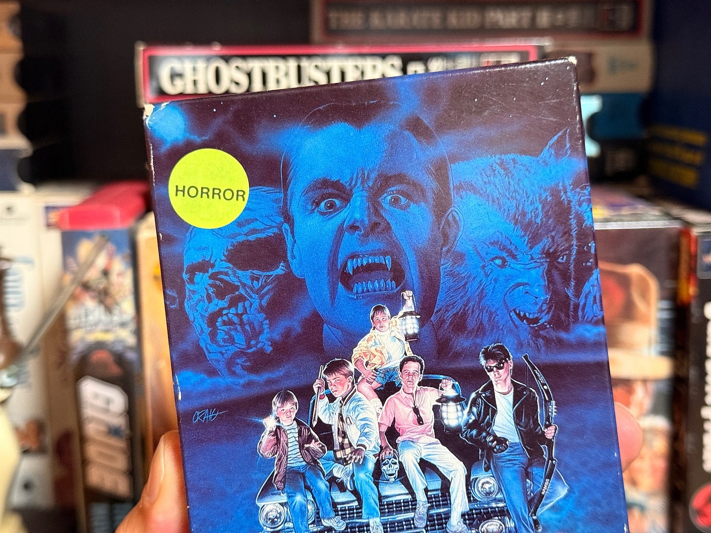 The Monster Squad VHS - Horror Genre Sticker | Nostalgia Nation