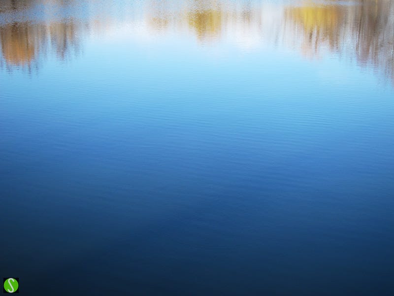2012 photo by Steve Butcher of blue lake in upstate New York