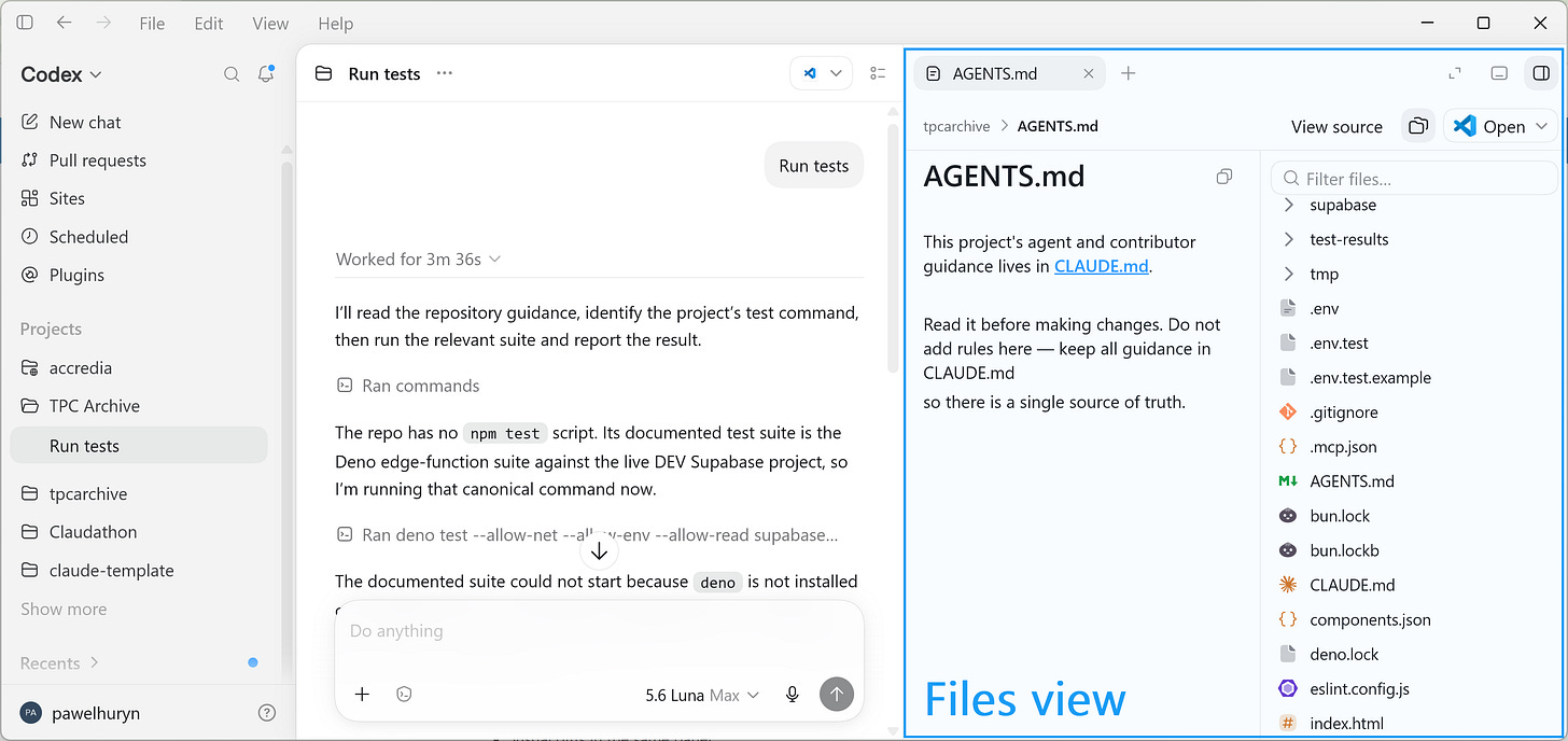 ChatGPT desktop app, browse files and documents ChatGPT desktop app, browse files and documents