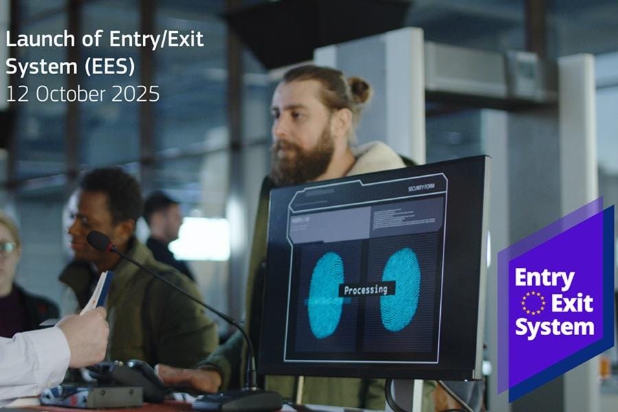 The new Entry/Exit System went live on 12 October - Migration and Home  Affairs The new Entry/Exit System went live on 12 October - Migration and Home  Affairs