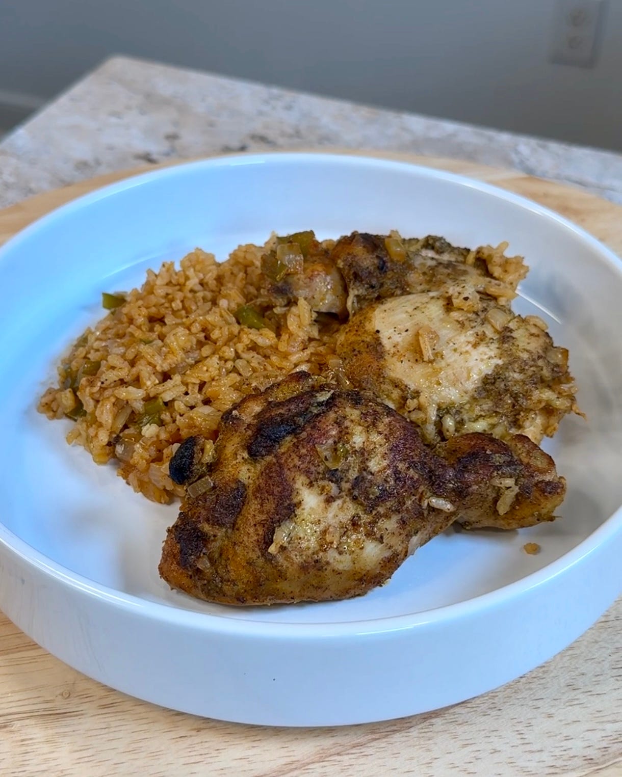Easy Pollo Asado with Rice (One-Pot Recipe)