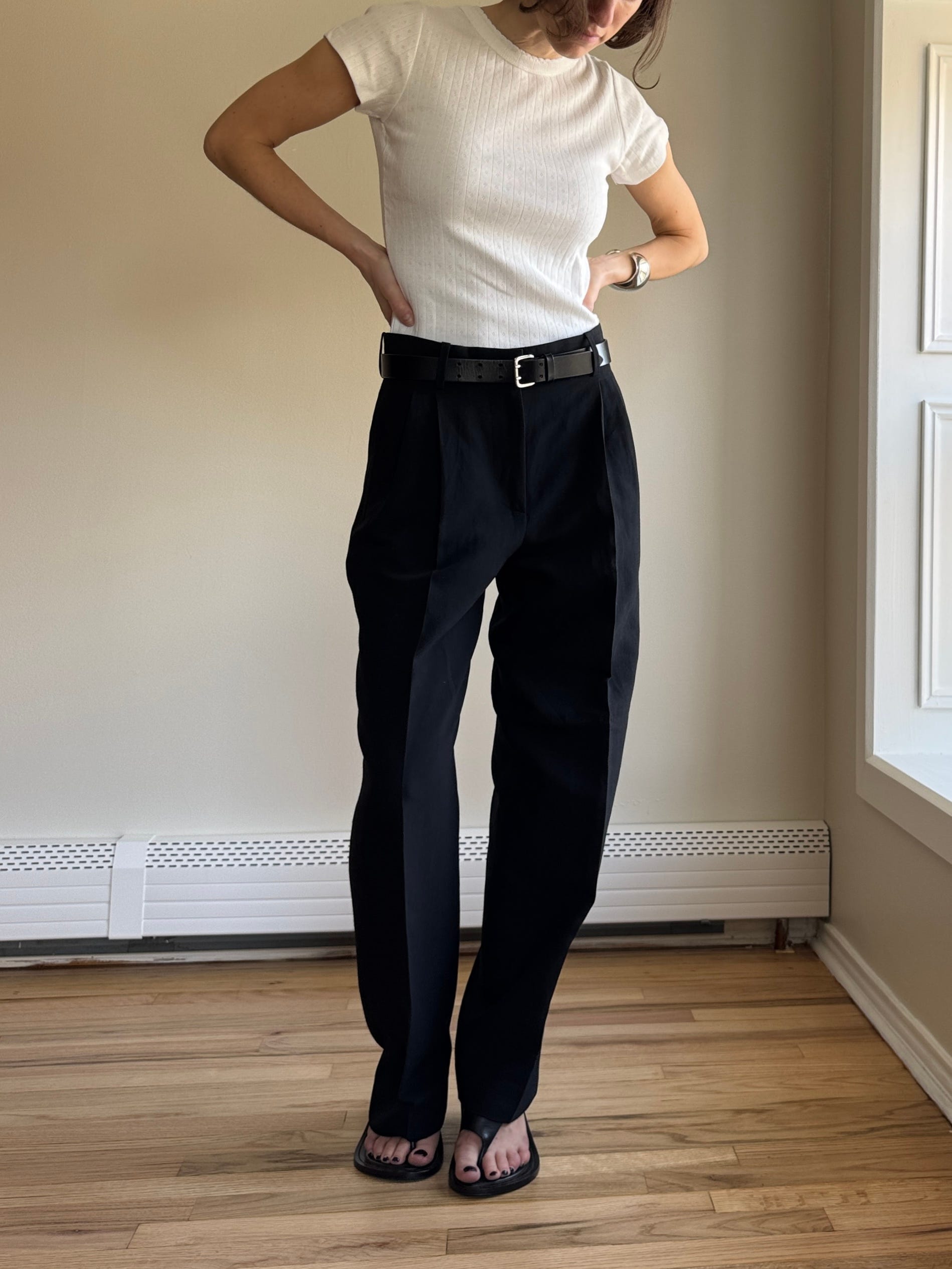 ま*め様 BLACK357BDU trousers ま*め様 BLACK357BDU trousers 357: The black trouser index