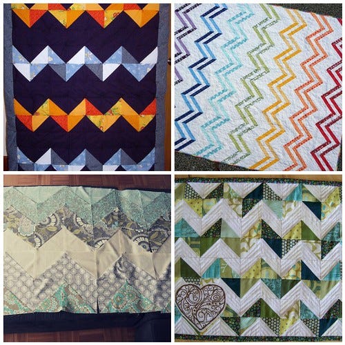 4 Zig Zag Quilts 4 Zig Zag Quilts