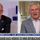 James Comer Wishes They’d Elect A Speaker So He Can Play More Pin The Tail On Hunter's Wiener