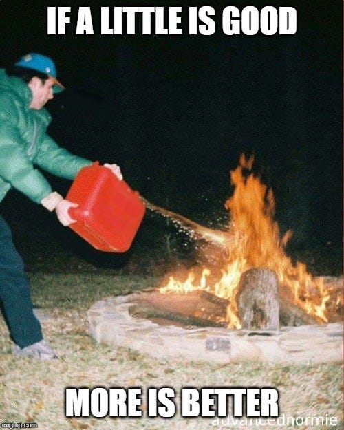 pouring gas on fire - Imgflip