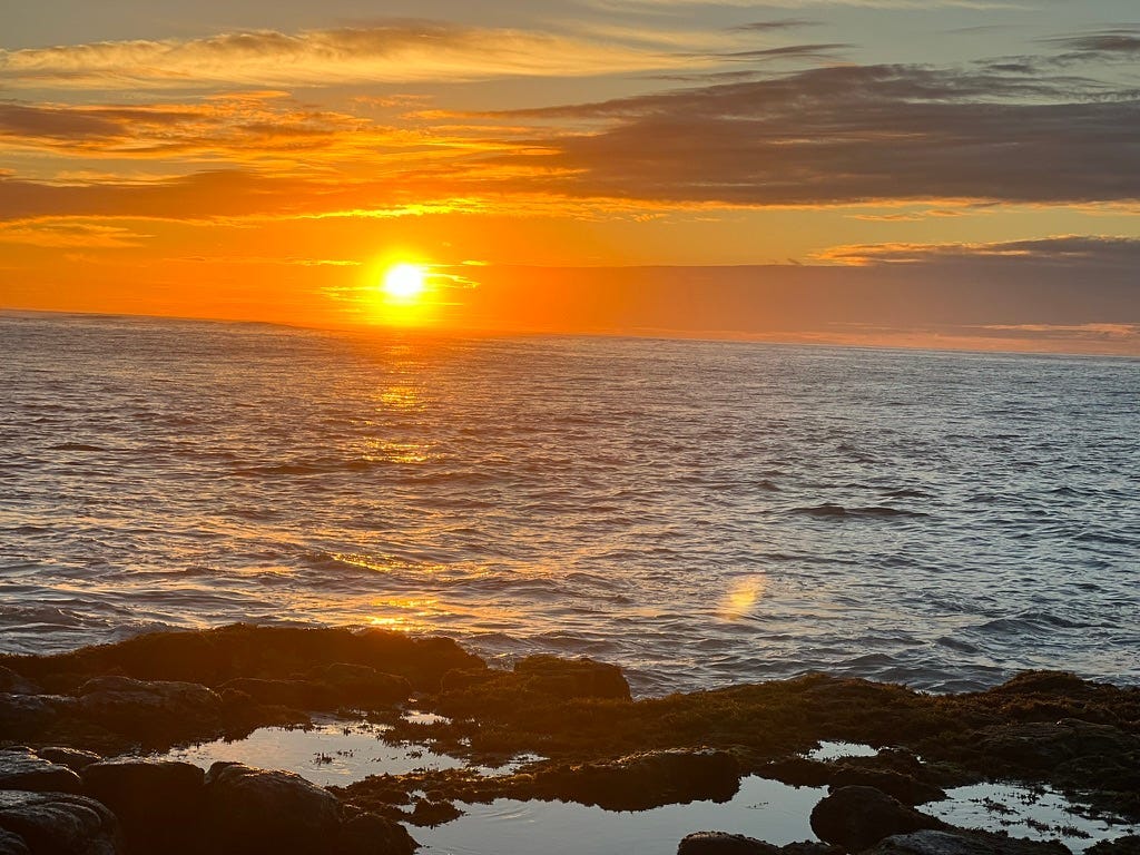 Sunrise in its full glory