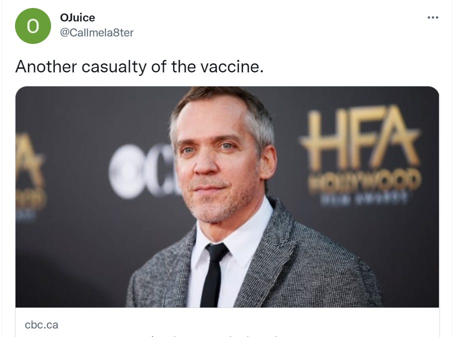 Was Jean-Marc Vallée killed by the vaccine?