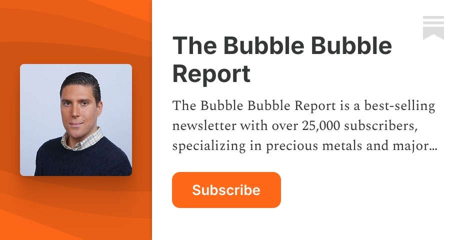 The Bubble Bubble Report | Jesse Colombo | Substack