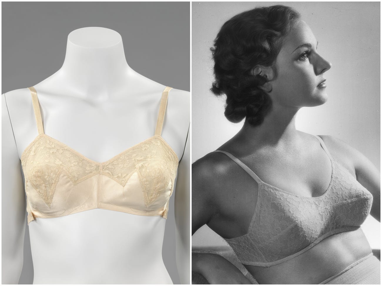 Bras from the 1930s