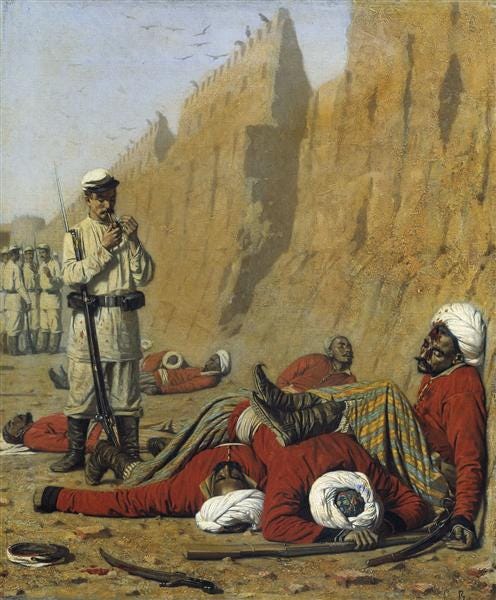 After failure, 1868 - Vasily Vereshchagin