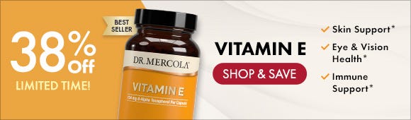 Get 38% Off on Vitamin E