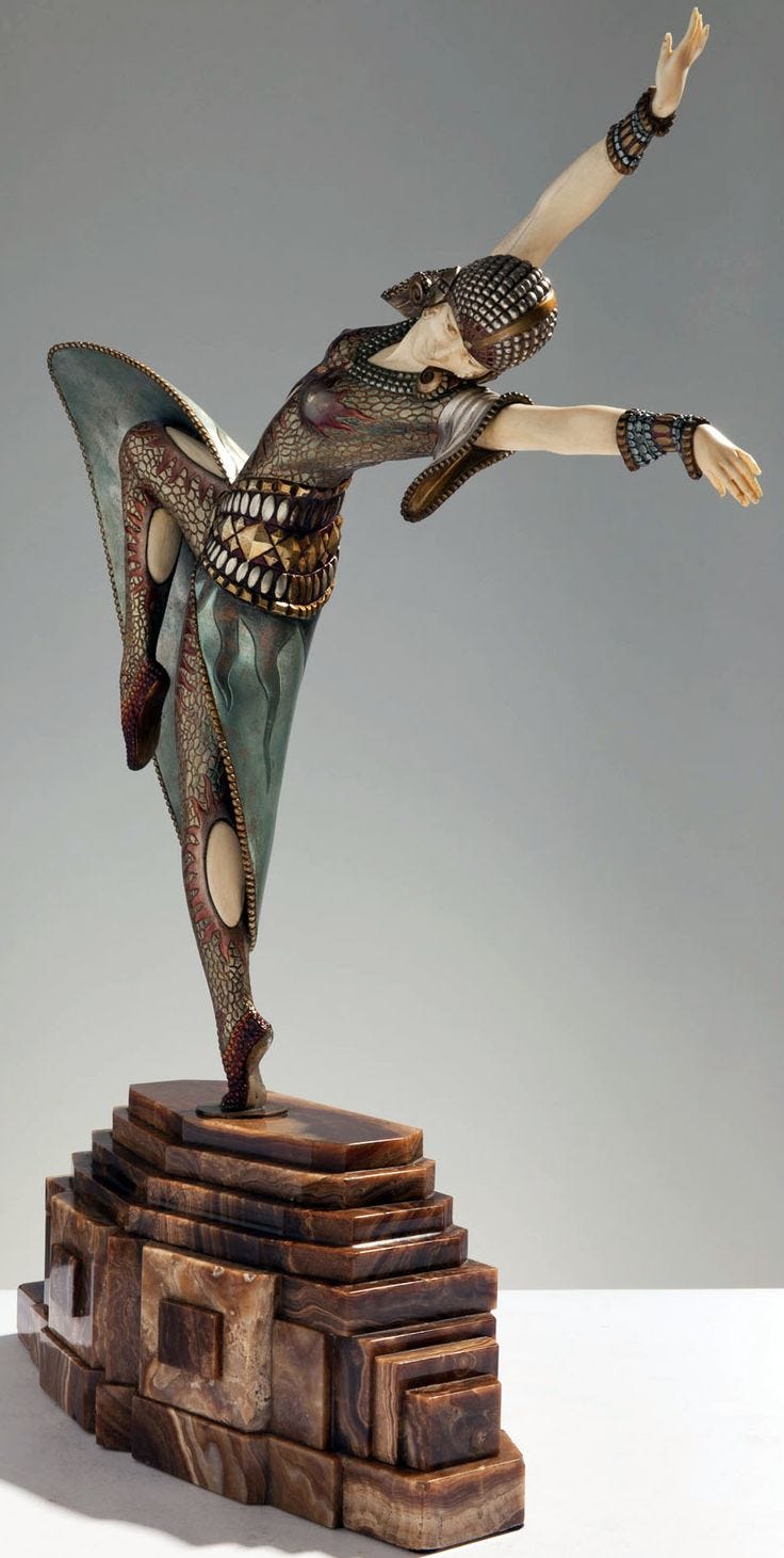 Demetre Chiparus - Art Déco - Sculpture 'Almeria' - 1920 | Art deco ...