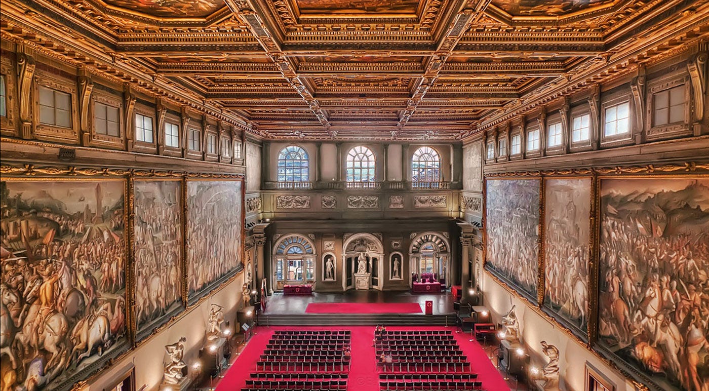 The Palazzo Vecchio's Great Council Hall