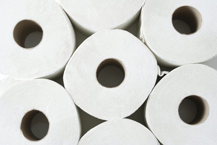 What did you think would happen if you flushed a quilt down the toilet?