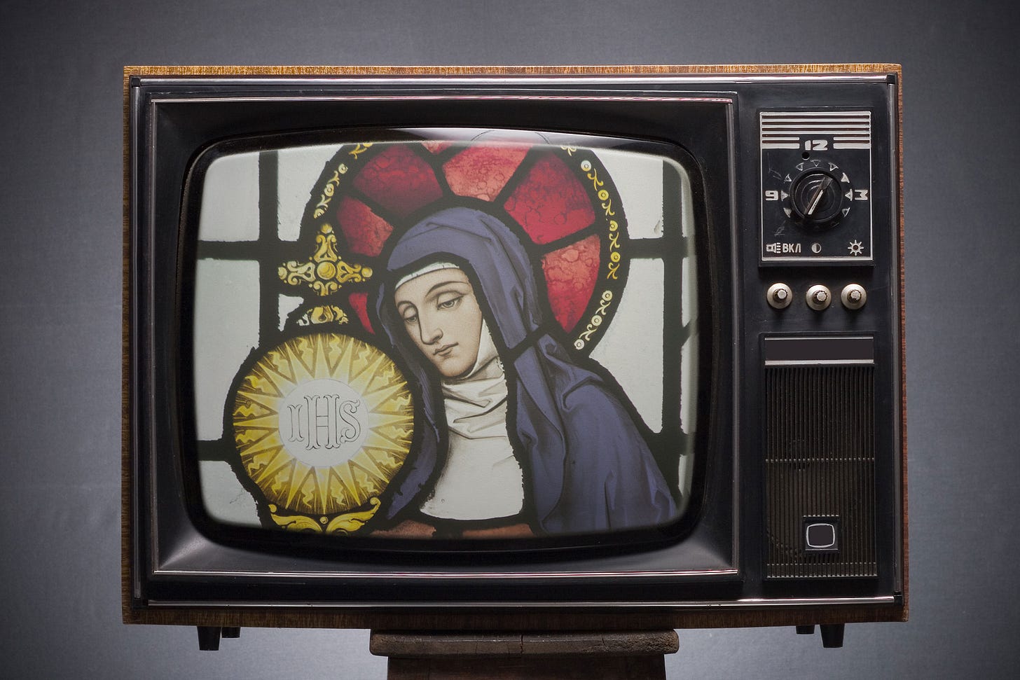 The patron saint of TV… from the 13th century?