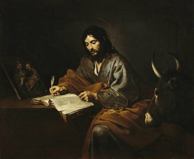 File:Valentin de Boulogne - Saint Luke the Evangelist, 17th century.jpg -  Wikimedia Commons