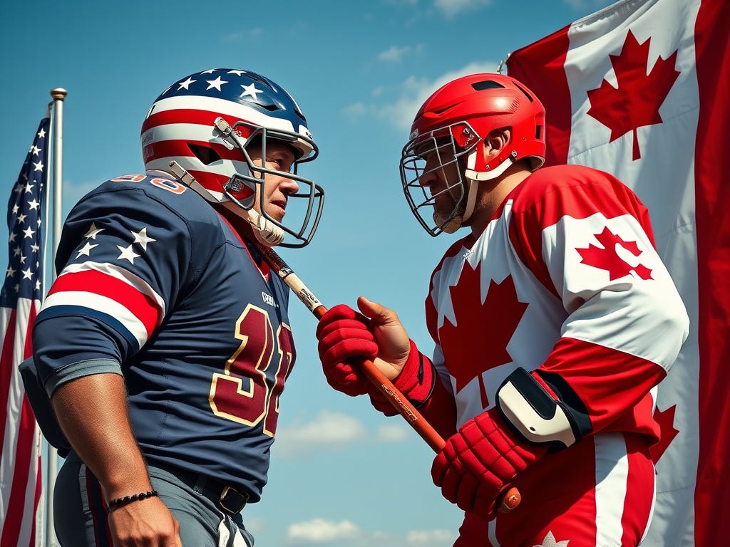 Two Giants at the Border