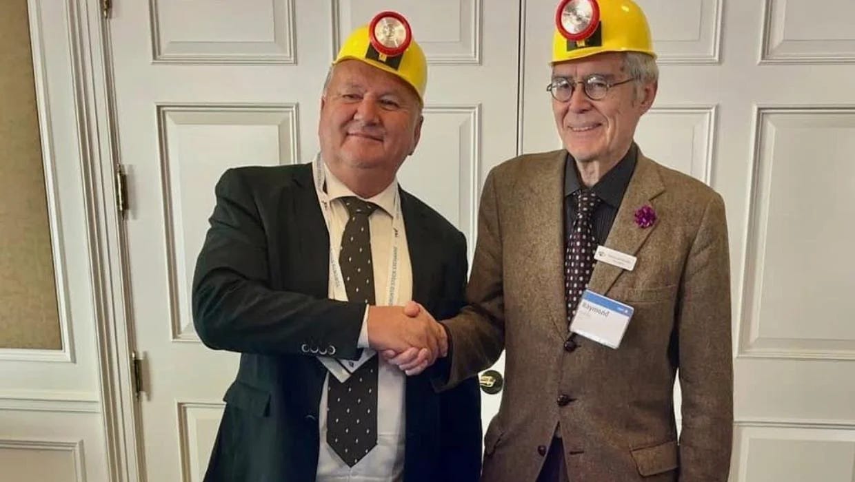 Jones at the PDAC International Ministers of Mines Summit in Canada in 2025.