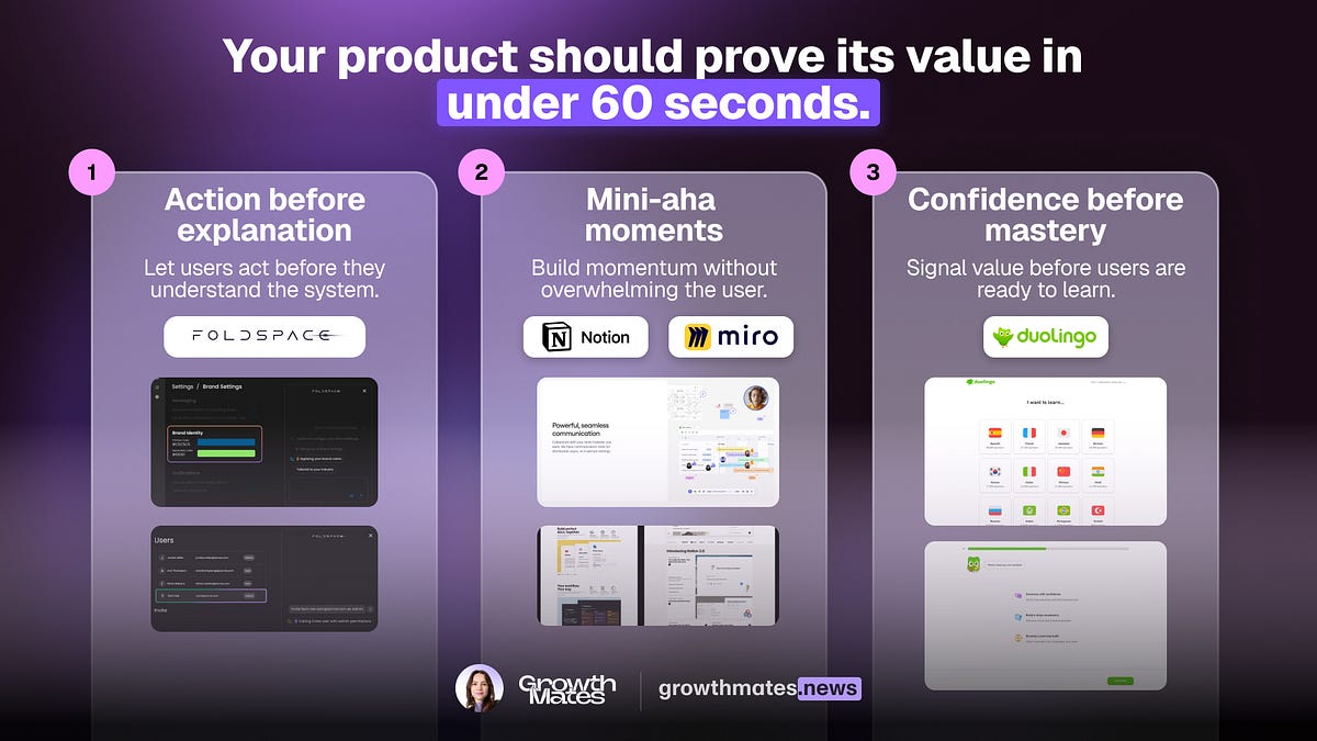 Your product should prove its value in under 60 seconds (10 minute read)