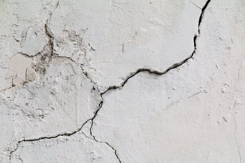Crack. Texture of Old Painted White Plaster. Cracked Wall. Stock Image ... Crack. Texture of Old Painted White Plaster. Cracked Wall. Stock Image ...